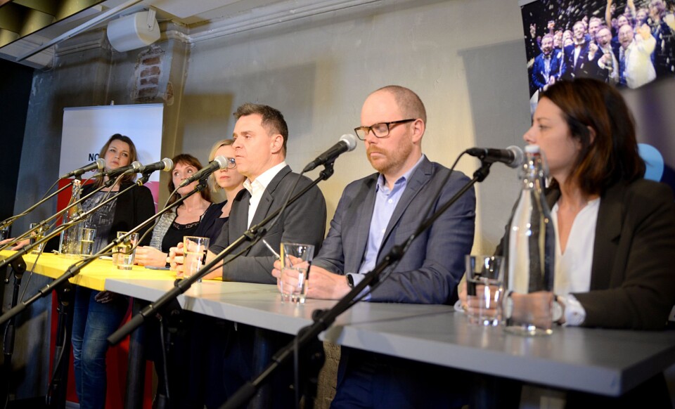 Fra MeToo-debatt i november 2017. Fra MeToo-debatt i november 2017.