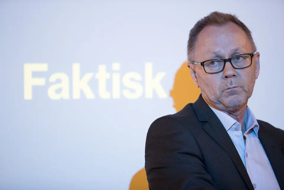 Sjefredaktør John Arne Markussen i Dagbladet - her fra Faktisk-lanseringen våren 2017. Sjefredaktør John Arne Markussen i Dagbladet - her fra Faktisk-lanseringen våren 2017.