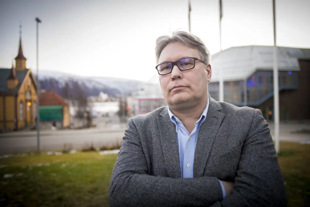 Politisk redaktør Skjalg Fjellheim i Nordlys Politisk redaktør Skjalg Fjellheim i Nordlys