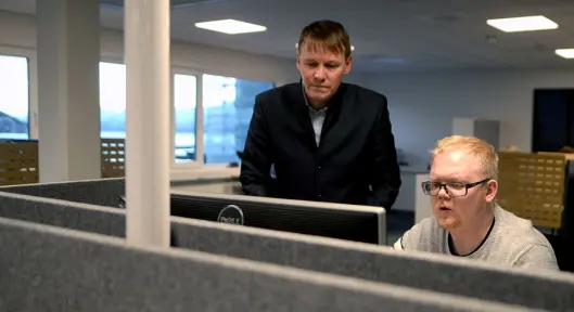 Det er godt innhold som gir vekst, konstaterer Stig Jakobsen og Preben Olsen. Det er godt innhold som gir vekst, konstaterer Stig Jakobsen og Preben Olsen.