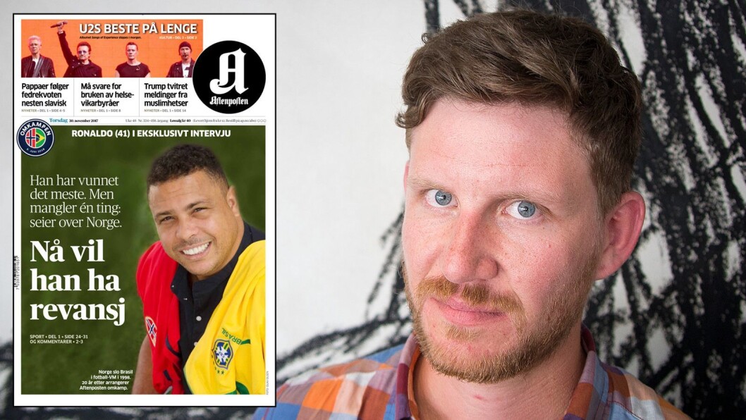 Klassekampens journalist Jens Kihl reagerer skarpt på dagens omtale av Aftenposten eget fotballevent. Klassekampens journalist Jens Kihl reagerer skarpt på dagens omtale av Aftenposten eget fotballevent.