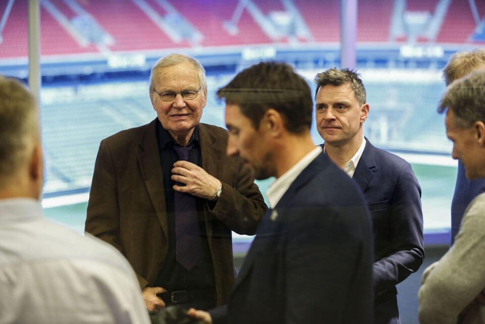 Aftenposten inviterer til «omkamp». Fra venstre. Arne Scheie, Vidar Riseth, Espen Egil Hansen. Aftenposten inviterer til «omkamp». Fra venstre. Arne Scheie, Vidar Riseth, Espen Egil Hansen.