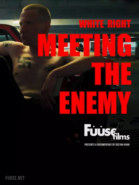Den Emmy-prisbelønte, norsk-britiske filmskaperen Deeyah Khan er klar med ny film, som vises i Storbritannia 11. desember: White Right: Meeting the Enemy". Foto: Fuuse Films.