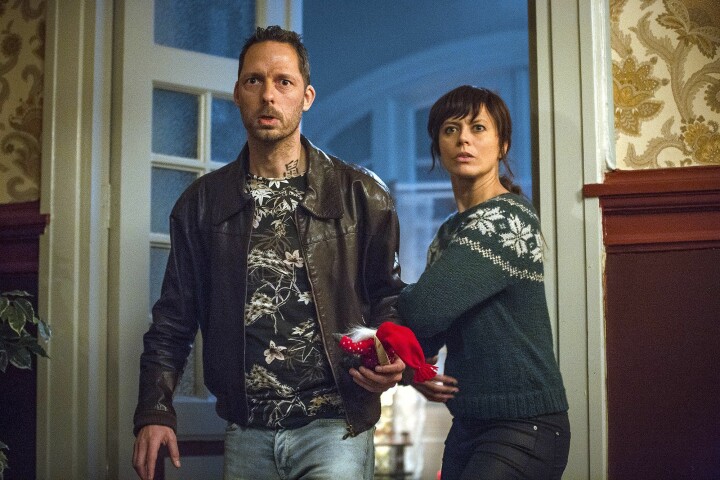 Trond Fausa Aurvåg og Ine Jansen er blant profilene i TVNorges blodige julekalender.