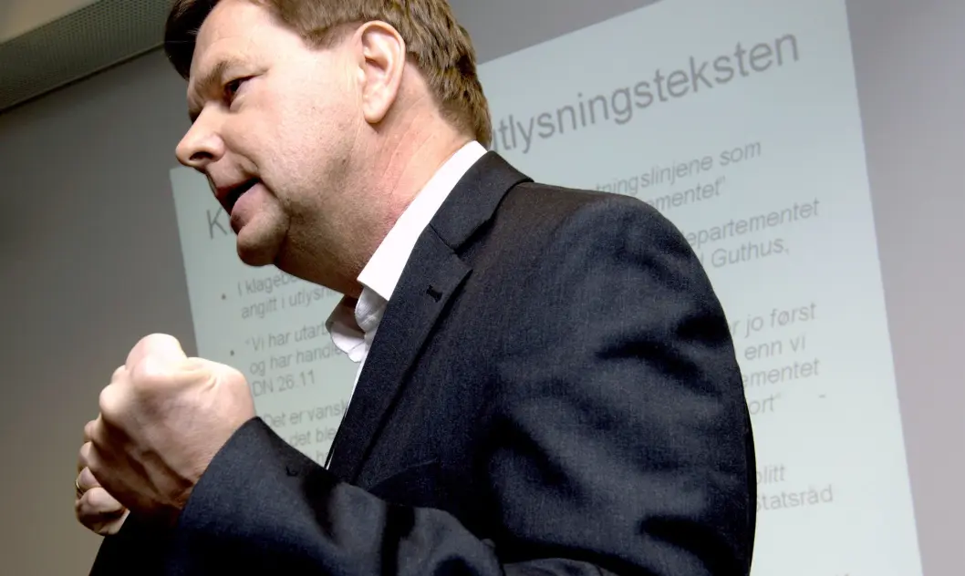 Svein Larsen, direktør i Radio Metro. Bildet er fra en annen sammenheng, i 2008. Svein Larsen, direktør i Radio Metro. Bildet er fra en annen sammenheng, i 2008.