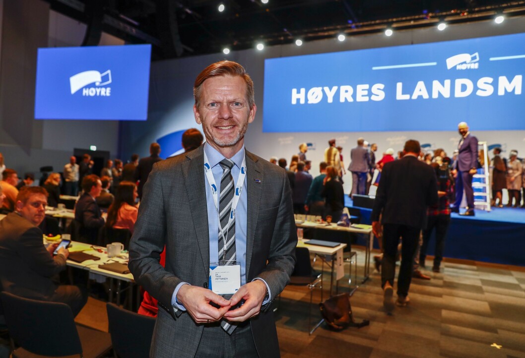 Stortingsrepresentant og mediepolitisk talsmann Tage Pettersen i Høyre. Stortingsrepresentant og mediepolitisk talsmann Tage Pettersen i Høyre.