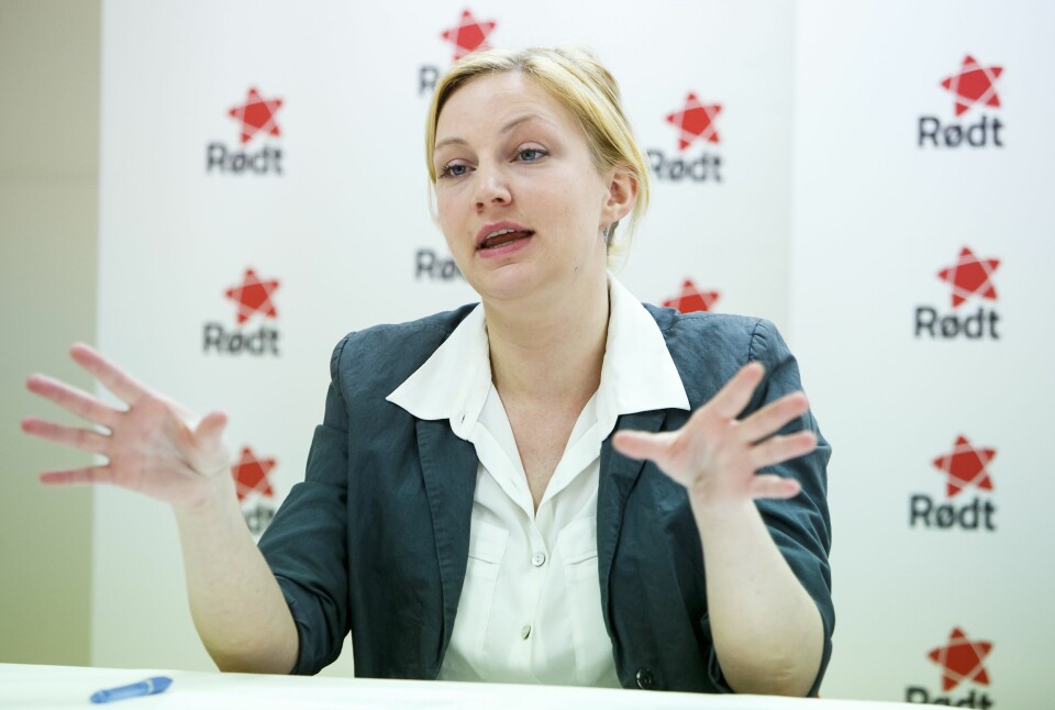 Tidligere partisekretær Mari Eifring i Rødt er ansatt som utenriksredaktør i Klassekampen. Hun er også andre vara til partiet på Stortinget. Arkivfoto