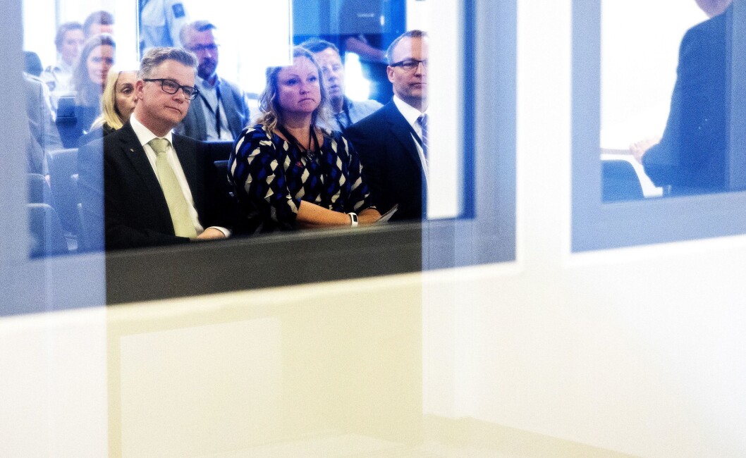 Justis- og beredskapsminister Per-Willy Amundsen (Frp), her under åpning av et nytt bygg på Ullersmo fengsel våren 2017. Justis- og beredskapsminister Per-Willy Amundsen (Frp), her under åpning av et nytt bygg på Ullersmo fengsel våren 2017.