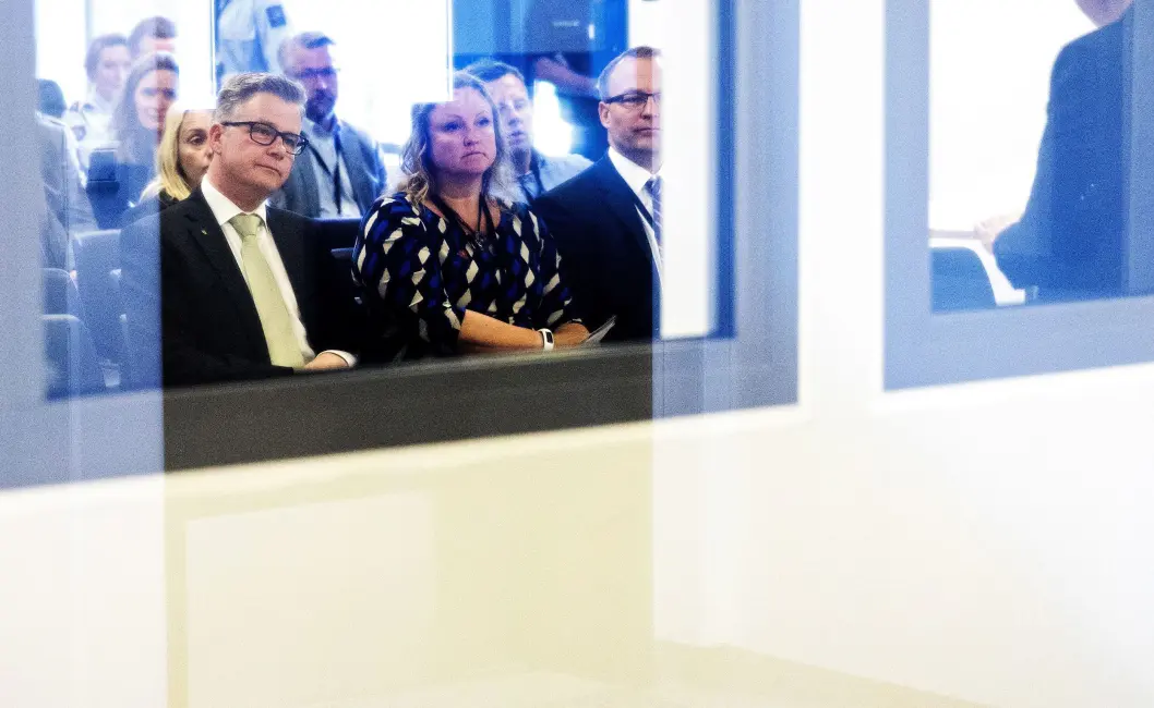 Justis- og beredskapsminister Per-Willy Amundsen (Frp), her under åpning av et nytt bygg på Ullersmo fengsel våren 2017. Justis- og beredskapsminister Per-Willy Amundsen (Frp), her under åpning av et nytt bygg på Ullersmo fengsel våren 2017.