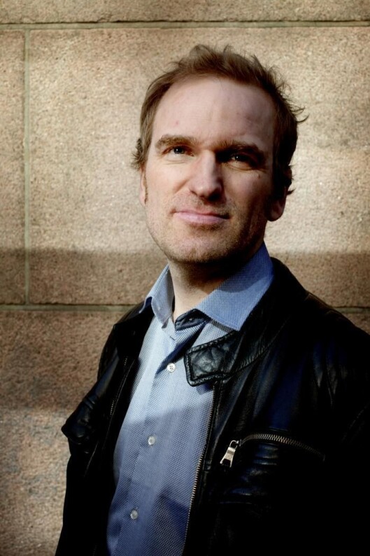 Erik Martiniussen, journalist og forfatter. Erik Martiniussen, journalist og forfatter.