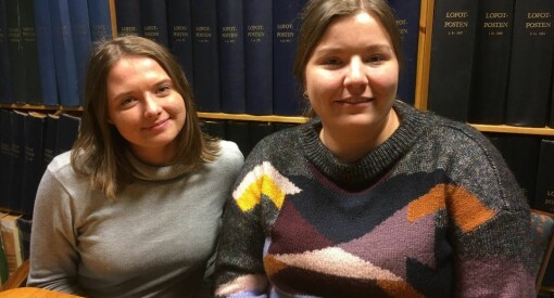 Lofotposten styrker laget med dyktige damer: Vilde Drevland Klyve (23) og Therese Edvardsen Helberg (30) på plass