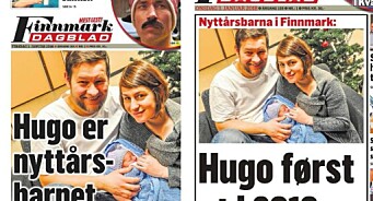 - Jeg er ganske sikker på at vi ikke har glemt en fødsel, ler småbarnsfaren om Finnmark Dagblads nyttårstabbe