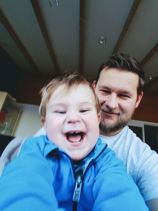 Zbigniew Wantuch og sønnen Hugo (1). Zbigniew Wantuch og sønnen Hugo (1).