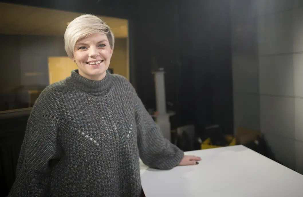 Styreleder Silje S. Skiphamn i SKUP. Styreleder Silje S. Skiphamn i SKUP.