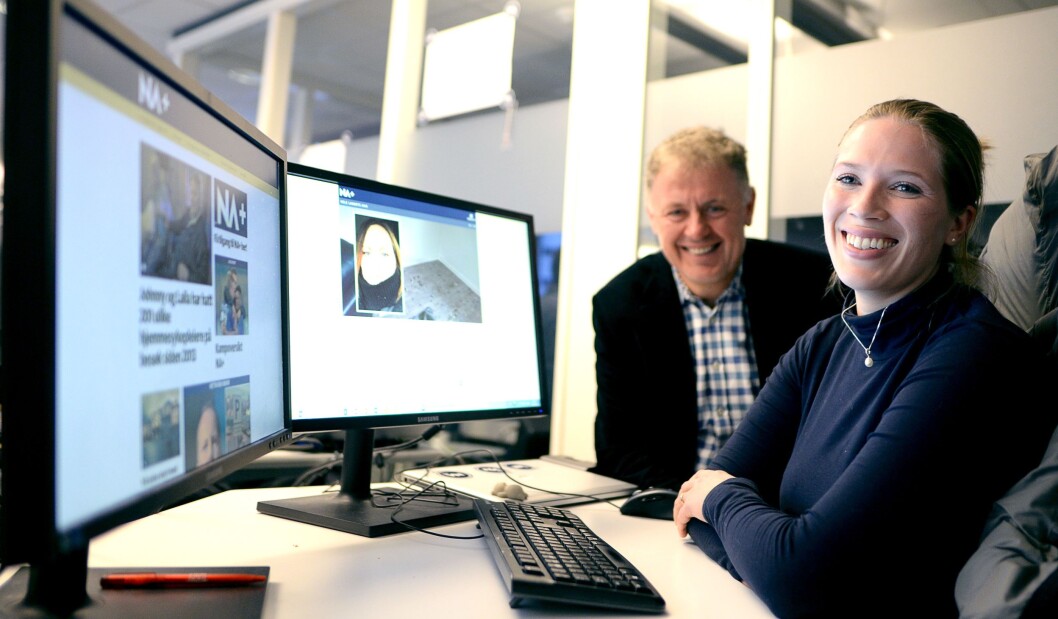 NYTT PRODUKT: Sjefredaktør Gunnar Stavrum og utgavesjef Maria Schiller Tønnessen. NYTT PRODUKT: Sjefredaktør Gunnar Stavrum og utgavesjef Maria Schiller Tønnessen.
