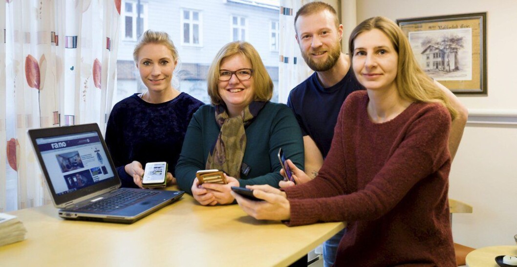 RAKKESTAD AVIS, fra venstre: Marita Lundsrud Berg, Elin Marie Rud, Mats Duan-Hansen og Beate Sloreby skal tråkke til for leserne. RAKKESTAD AVIS, fra venstre: Marita Lundsrud Berg, Elin Marie Rud, Mats Duan-Hansen og Beate Sloreby skal tråkke til for leserne.