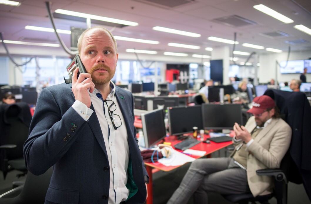 Gard Steiro, sjefredaktør i VG. Gard Steiro, sjefredaktør i VG.