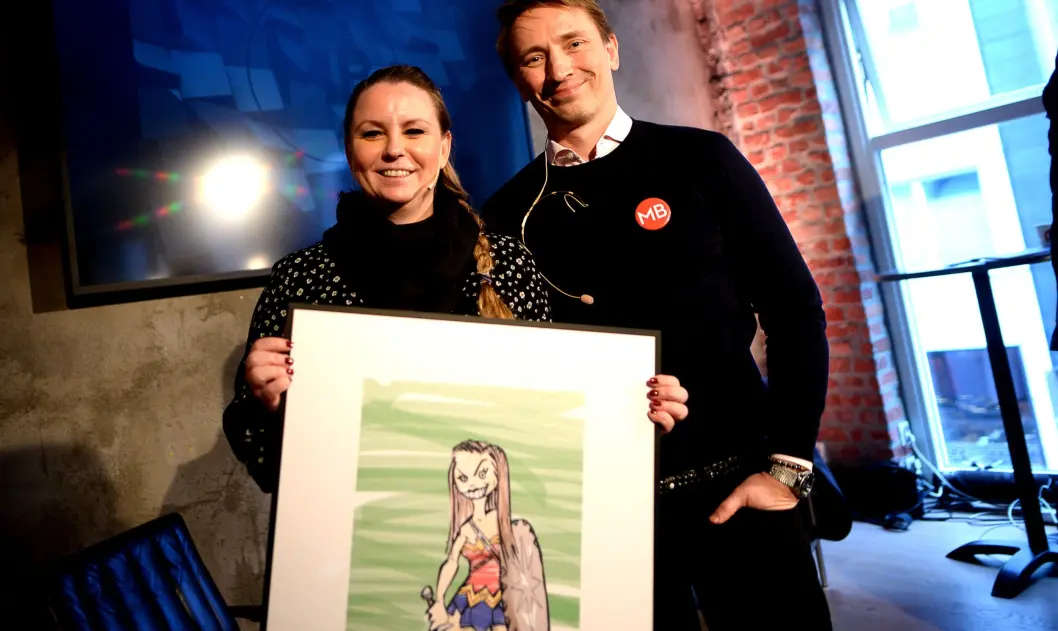 MARIA AAS-ENG er årets leder, ifølge Bransjerapporten fra Mediabemanning. Til høyre: Partner og rådgiver Ole A. Janzso i rekrutteringsbyrået. MARIA AAS-ENG er årets leder, ifølge Bransjerapporten fra Mediabemanning. Til høyre: Partner og rådgiver Ole A. Janzso i rekrutteringsbyrået.