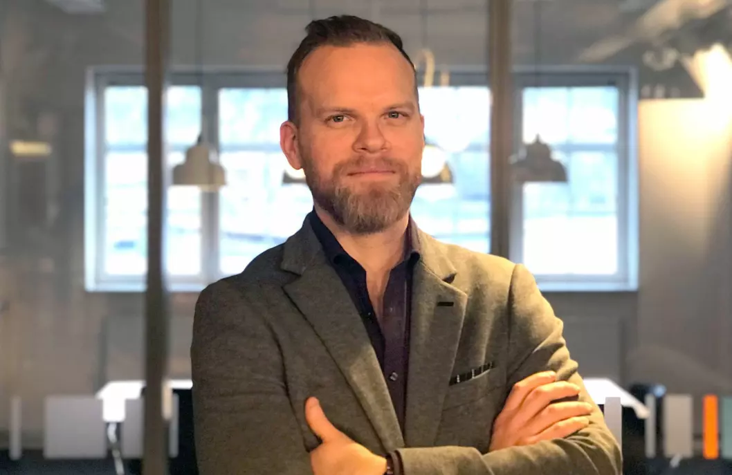 Claes Lyth Valsø, ny utvklingsdirektør i Retriever.