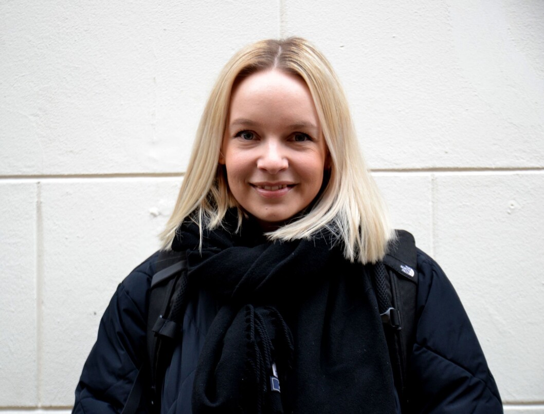 - Om alle hadde visst dette, så hadde kanskje disse 1500 menneskene ikke hatt det like dritt, sier Christine Dancke. Målet hennes er at de skal få vite mer om angst og psykisk helse. - Om alle hadde visst dette, så hadde kanskje disse 1500 menneskene ikke hatt det like dritt, sier Christine Dancke. Målet hennes er at de skal få vite mer om angst og psykisk helse.