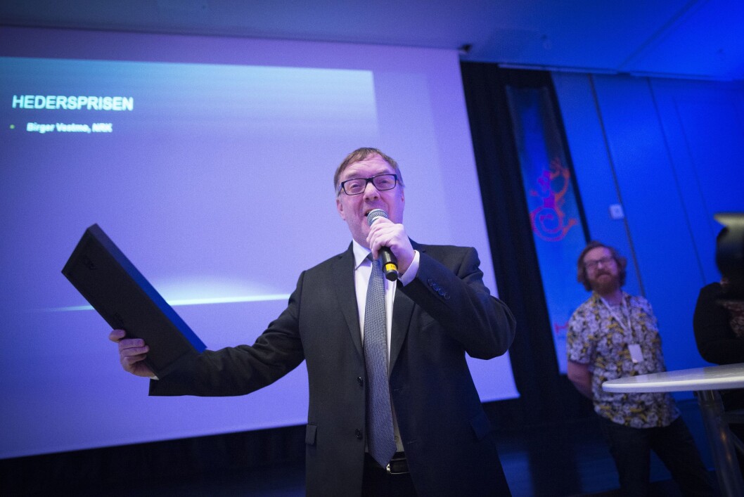 BIRGER VESTMO, filmanmelder og journalist i NRK P3. BIRGER VESTMO, filmanmelder og journalist i NRK P3.