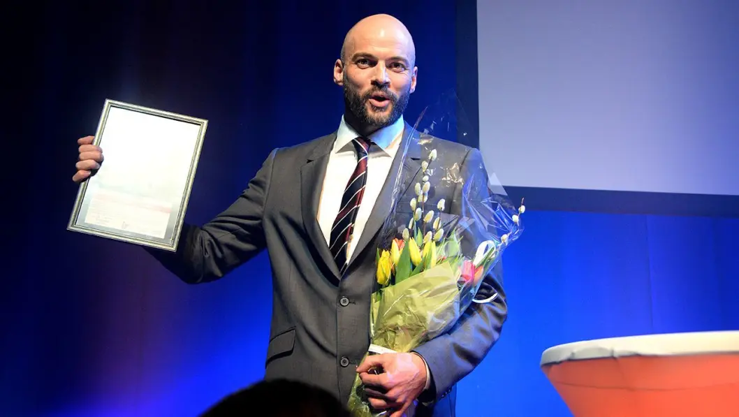 Journalist Anders Sømme Hammer vant IR-prisen i fjor. Han er også påmeldt i år. Journalist Anders Sømme Hammer vant IR-prisen i fjor. Han er også påmeldt i år.