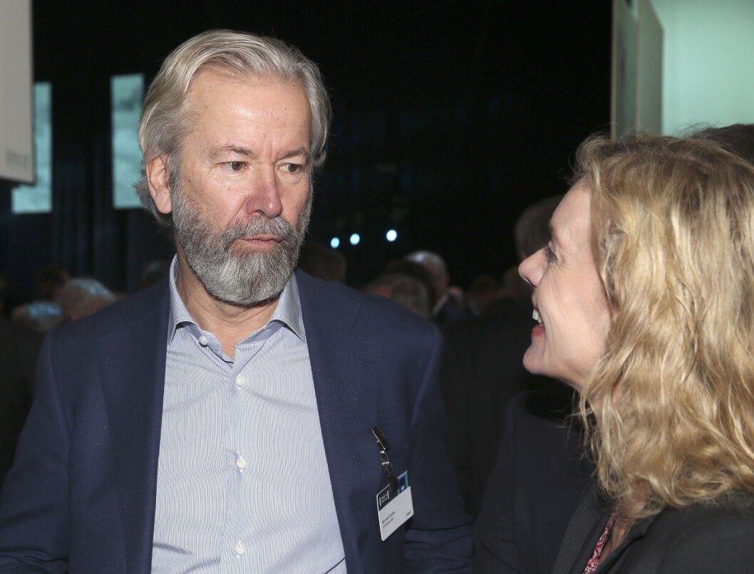 Schibsteds styreleder Ole Jacob Sunde, her fra NHOs årskonferanse tidligere i år. Schibsteds styreleder Ole Jacob Sunde, her fra NHOs årskonferanse tidligere i år.