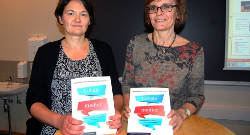 Lokale medier er en del av infrastrukturen i samfunnet, mener Birgit Røe Mathisen og Lisbeth Morlandstø