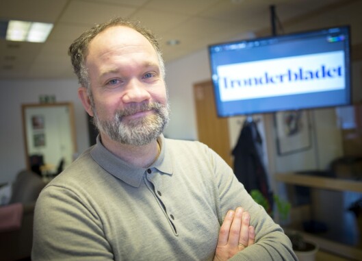 Daglig leder Stig Mikkelsen i Trønderbladet. Daglig leder Stig Mikkelsen i Trønderbladet.