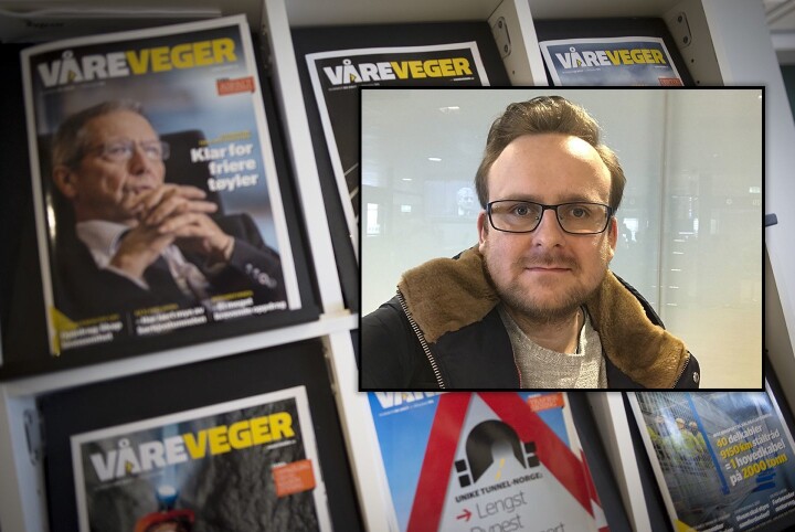 Martin Gramnæs er ansatt som journalist i Våre Veger.