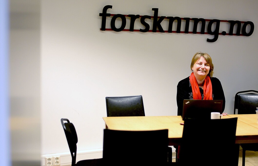 Nina Kristiansen, redaktør for Forskning.no og spaltist i Aftenposten. Nina Kristiansen, redaktør for Forskning.no og spaltist i Aftenposten.