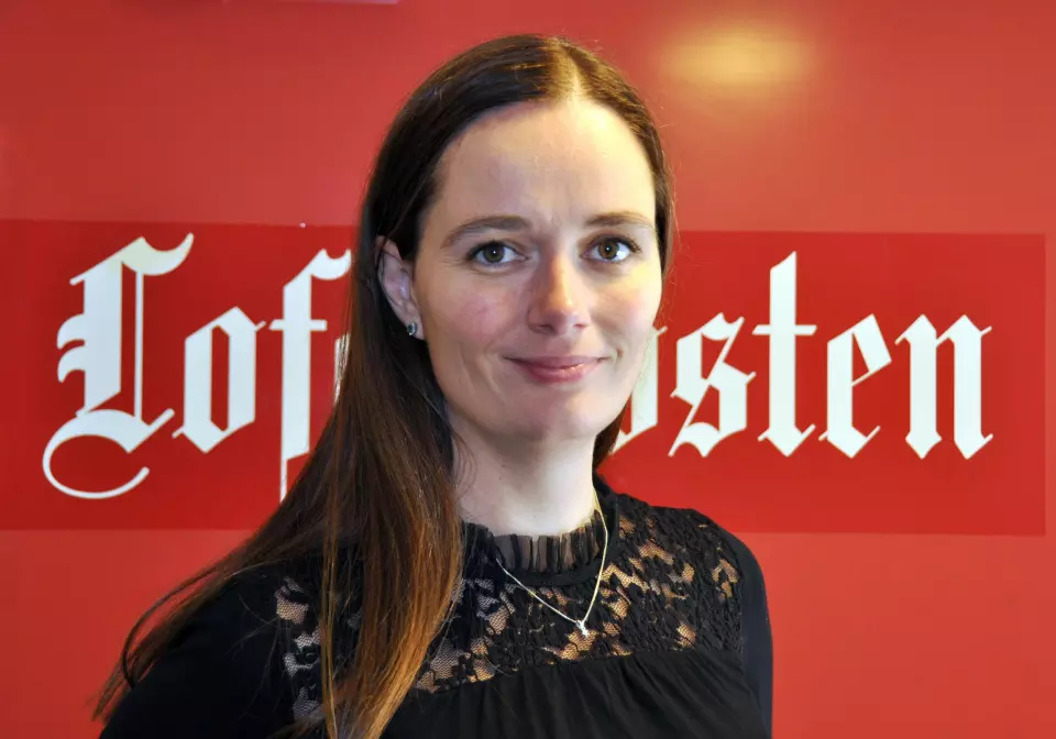 Marianne Steffensen Kielland, ansvarlig redaktør og direktør i Lofotposten.