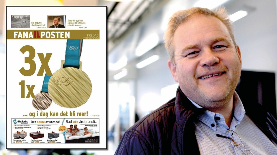 Ståle Melhus er redaktør for FanaILposten i dag.