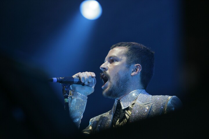 The Killers på Hovefestivalen i 2007.
