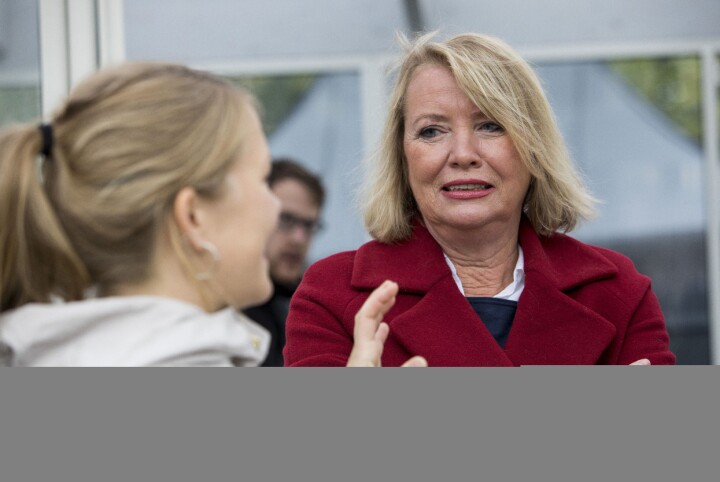 Dagblad-kommentator Marie Simonsen, her under Arendalsuka 2017.