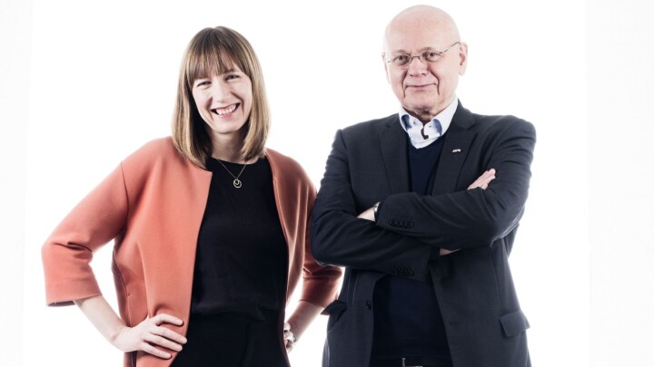 Utviklingsredaktør Katrine Ree Holmøy og ansvarlig redaktør Bjørgulv Braanen.