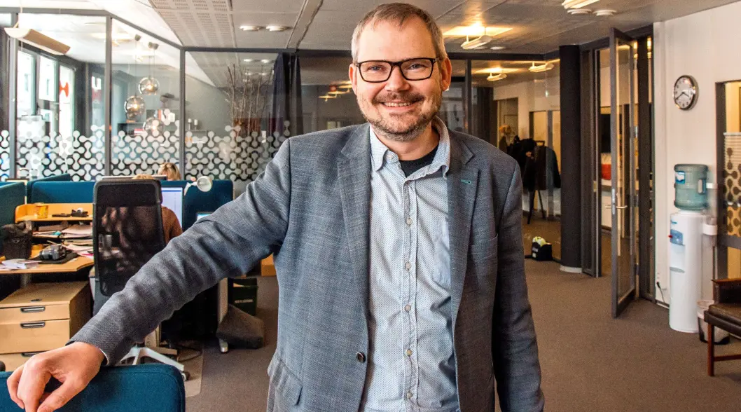 - Det handler om å kjenne mennesker, sier Roar om lokaljournalistikk. - Det handler om å kjenne mennesker, sier Roar om lokaljournalistikk.
