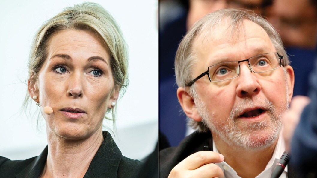 Innovasjon Norge-direktør Anita Krohn Traaseth (t.v.) og politisk redaktør Harald Stanghelle i Aftenposten. Innovasjon Norge-direktør Anita Krohn Traaseth (t.v.) og politisk redaktør Harald Stanghelle i Aftenposten.