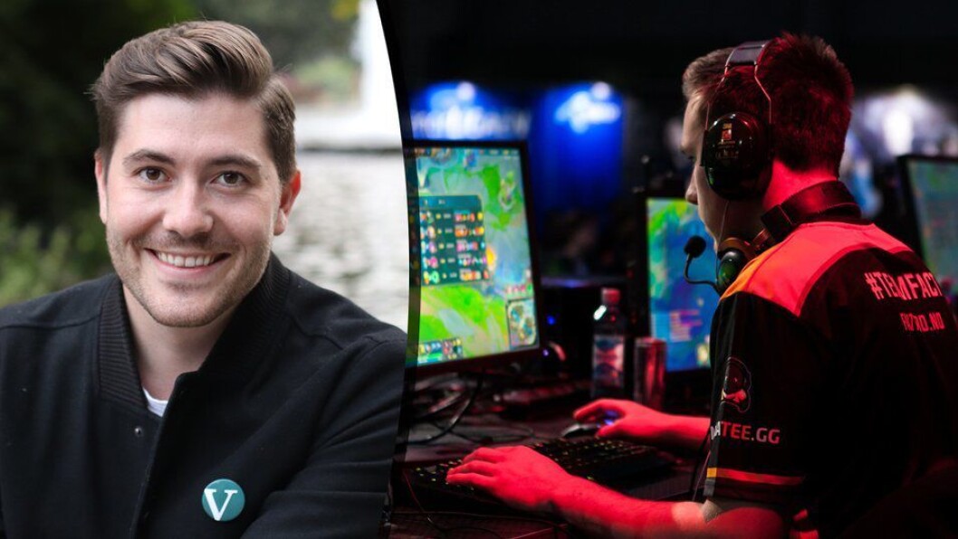 Venstre-politiker Grunde Almeland framsnakker e-sport. Venstre-politiker Grunde Almeland framsnakker e-sport.