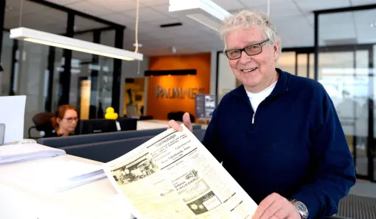 79 år unge Ole Erik er stort sett på jobb hver dag. 79 år unge Ole Erik er stort sett på jobb hver dag.