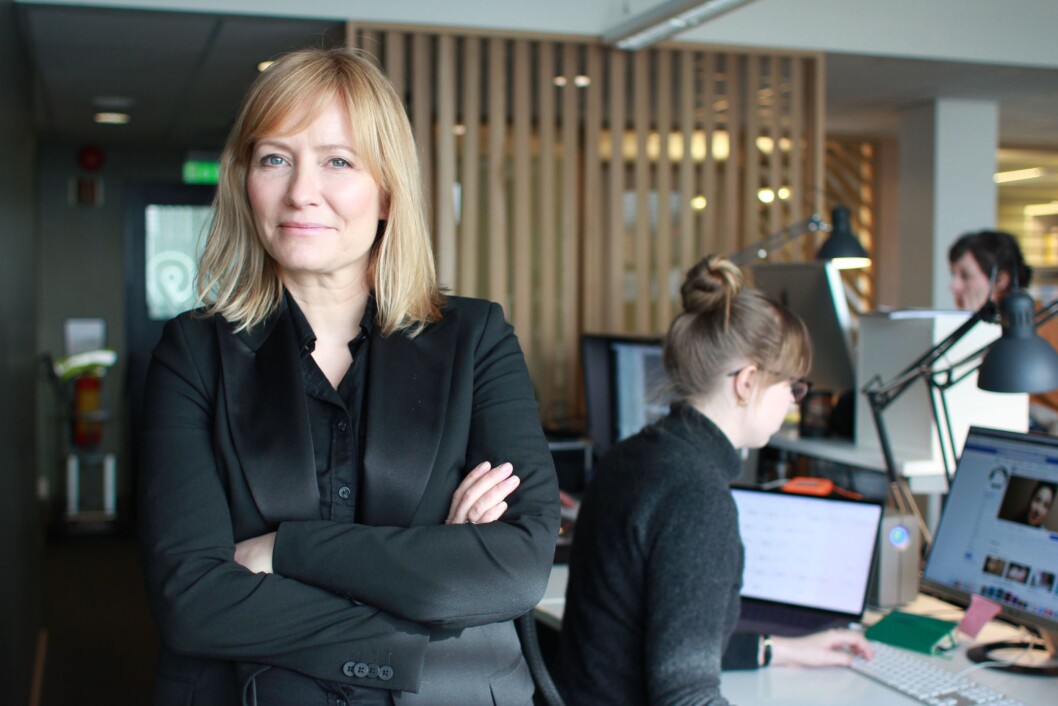 Tidligere sjefredaktør og administrerende direktør Ashild Mathisen i Vårt Land. Tidligere sjefredaktør og administrerende direktør Ashild Mathisen i Vårt Land.