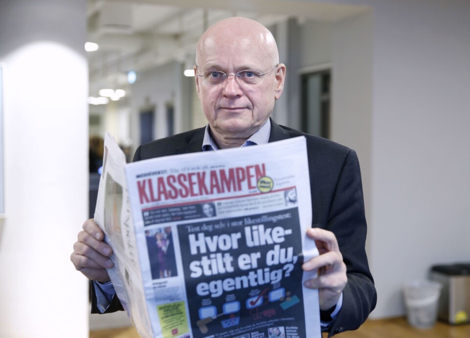 Politisk redaktør Bjørgulv Braanen i Klassekampen. Politisk redaktør Bjørgulv Braanen i Klassekampen.