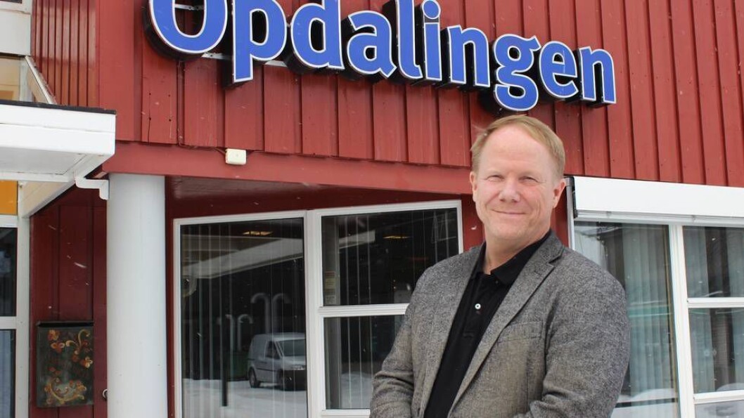 Tore Aasheim gir seg som redaktør for lokalavisa Opdalingen. Tore Aasheim gir seg som redaktør for lokalavisa Opdalingen.