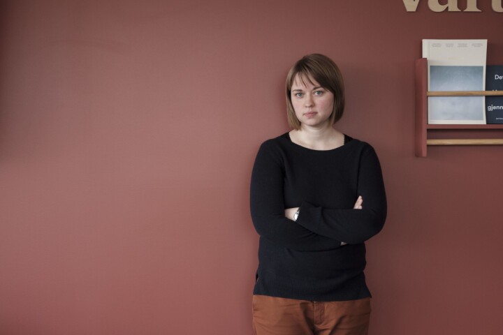 Klubbleder Ane Bamle Tjellaug i Vårt Land.