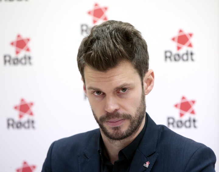 Partileder Bjørnar Moxnes i Rødt.