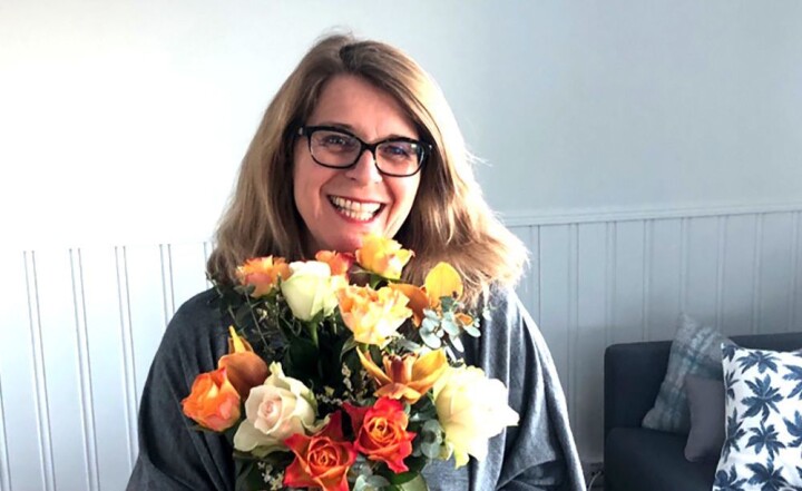 Vestfold journalistklubb og juryen ga journalist Kjersti Bache i Østlands-Posten 2018-pris i Åpen klasse for #andrestemmer. Prisen består av diplom og blomster.