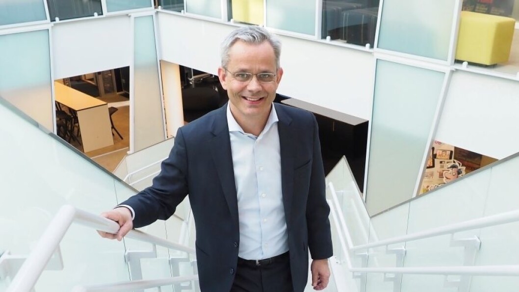 Espen Asheim, administrerende direktør Egmont Publishing AS. Espen Asheim, administrerende direktør Egmont Publishing AS.