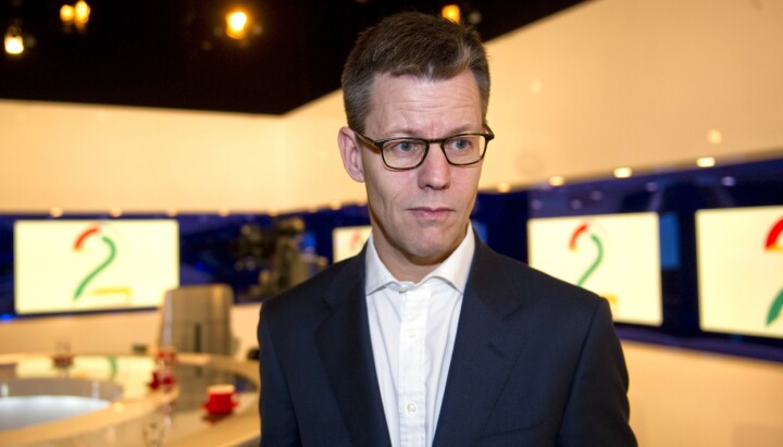 Steffen Kragh, konsernsjef i Egmont. Her er Kragh avbildet da konsernet ble eneeier i TV 2 i 2012.