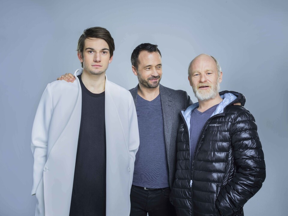 Thomas Hayes, manager Harald Dal og Eivind Sander. Thomas Hayes, manager Harald Dal og Eivind Sander.
