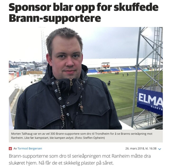 BAs sak om de glade supporterne.